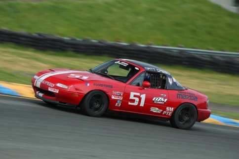 Video: Frenetic Spec Miata Pole Lap at Laguna Seca!
