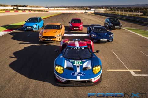Eight Ford Performance Models Battle For Racetrack Supremacy