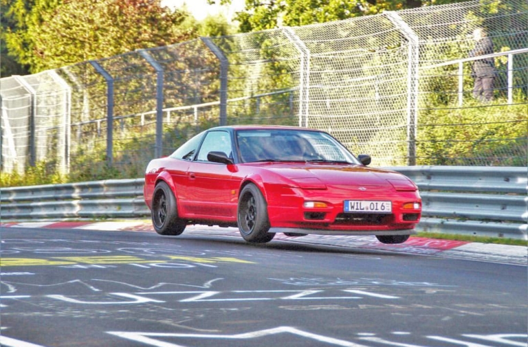 Video: Nissan 200SX Pursues Porsche GT3 at the Nurburgring