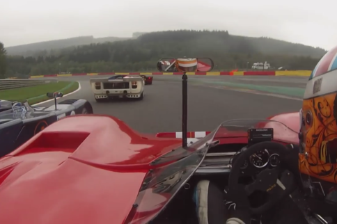 Video: Thrilling First-Lap Battle In Classic Le Mans Cars At Spa