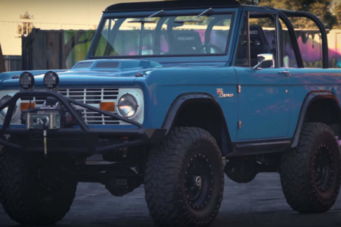 Hoonigans Catch Ken Block’s Bronco On Fire