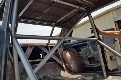 Video: 1966 Chevy Nova Hustling Around The Cones