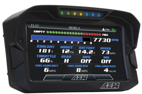 AEM Releases Plug & Play Polaris RZR Digital Dash Kit