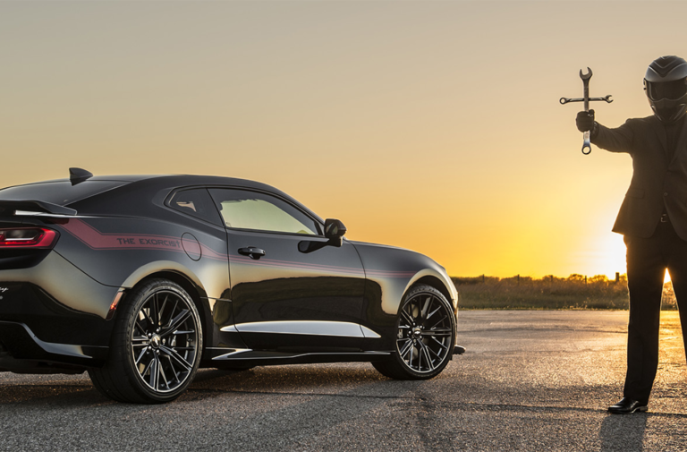 Watch Hennessey's Exorcist Sixth-Gen Camaro Go 217 MPH