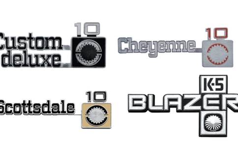 Classic Industries Releases OER Emblems For 1975-87 Chevy Trucks