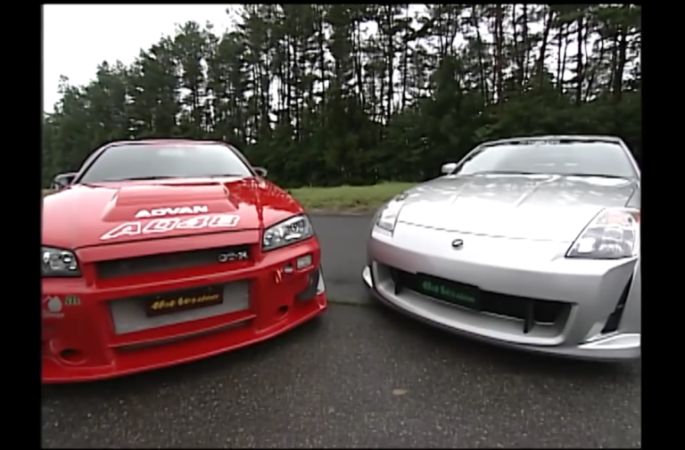 Video: Carbon 350Z Outruns 600 HP GT-R In The Rain
