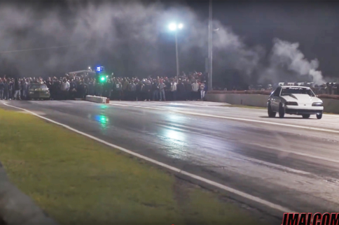 Video: Grudge Racer Gets 17-Car Headstart In An 1/8-Mile Race!