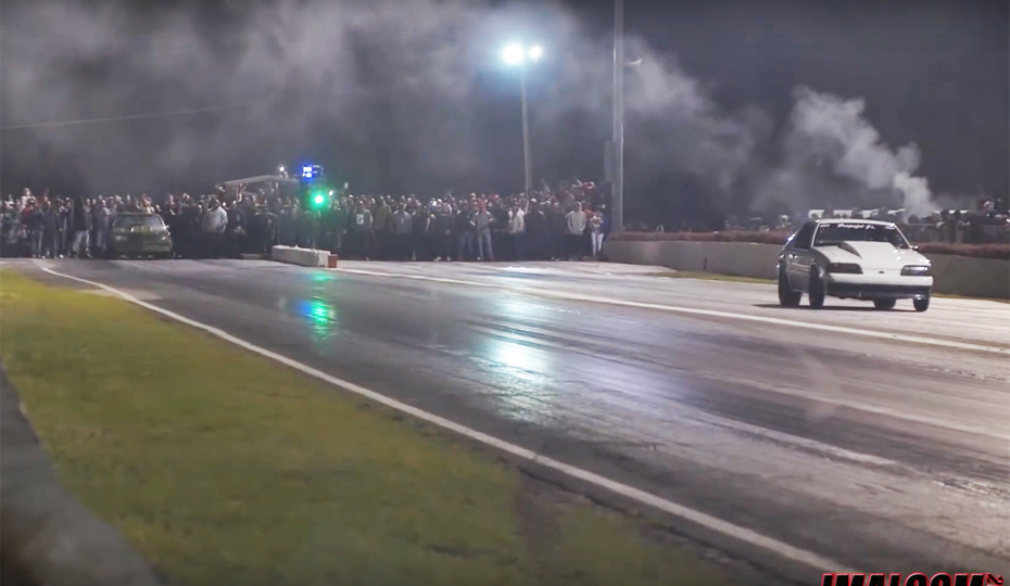 Video: Grudge Racer Gets 17-Car Headstart In An 1/8-Mile Race!