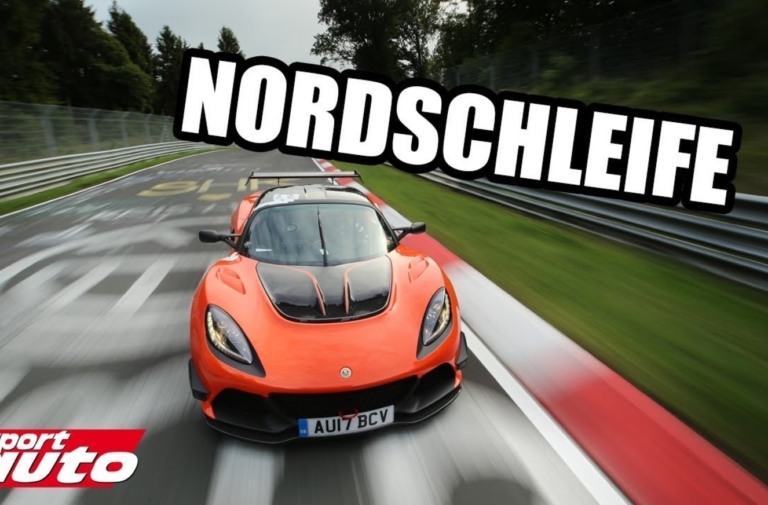 Video: Lotus Exige Cup 380 Attacks The Nordschleife