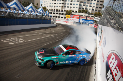 Powerful 2018 Mustangs Debut At Formula Drift Opener
