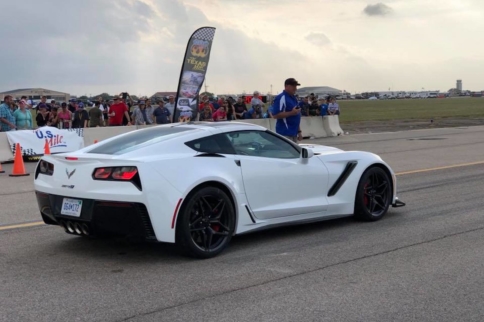 Stock 2019 Corvette ZR1 Hits 190 MPH In Standing Mile