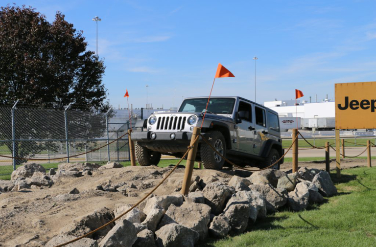 FCA Employees Drive the Jeep Wrangler They Build at Toledo Complex