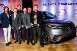 Range Rover Velar Wins World Car Design of the Year Award