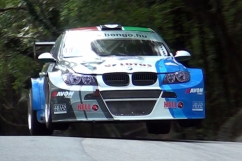 V8-Powered, 4-Door BMW Roars On The Croatian Hillclimbs