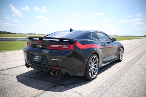 On The Road With Hennessy's 1,000HP Exorcist Camaro ZL1