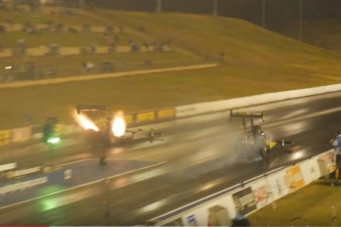Top Fuel Racer Peter Xiberras Season Ended After Violent Crash