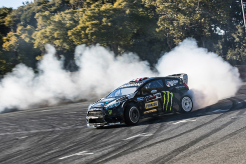 Video: Ken Block Smokes Tires At The Tokyo Auto Salon