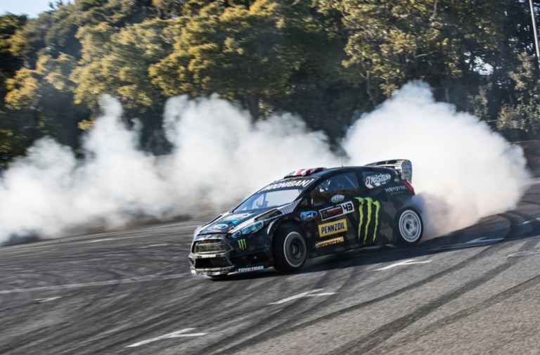 Video: Ken Block Smokes Tires At The Tokyo Auto Salon