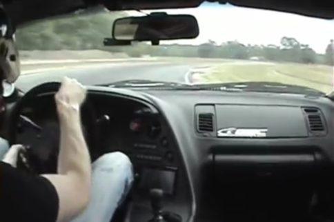 Video: Leh Keen Wrestles a 600-RWHP Supra Around Roebling Road