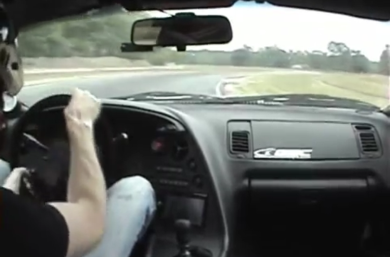 Video: Leh Keen Wrestles a 600-RWHP Supra Around Roebling Road