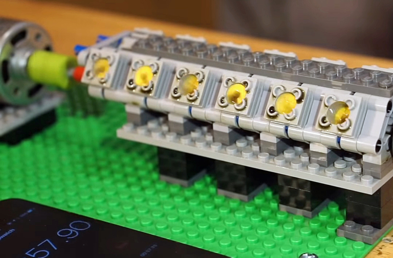 Can A Lego V12 Survive Spinning At 40,000 RPM?