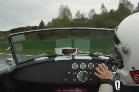 Video: Crashing A Classic AC Cobra At Spa!