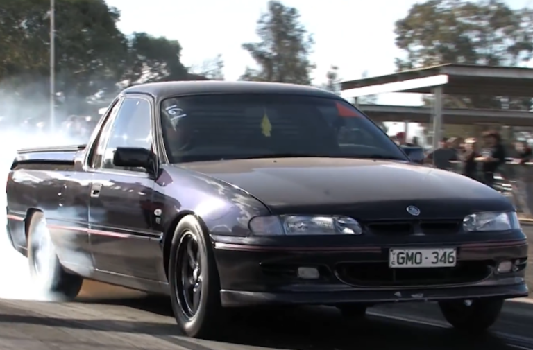 Video: NA LS1-Powered Stick-Shift Holden Ute Runs 11s In The Quarter