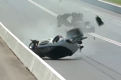 Video: Pro Mod Racer Chad Green's Topsy-Turvy Ride In Bristol