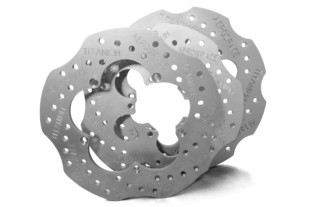 Aerospace Components Releases Titanium Drag Race Wave Front Rotors