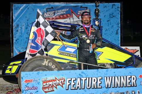 Californian T-Mez Makes His Move On Indiana Sprint Week At Kokomo
