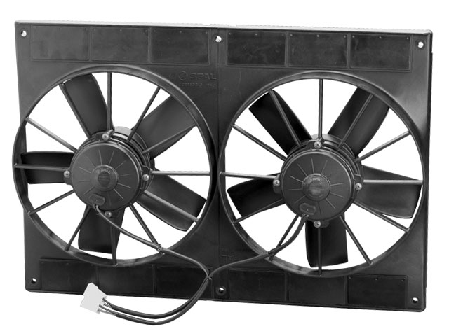 C&R Racing 11 Inch Dual High Performance Fan