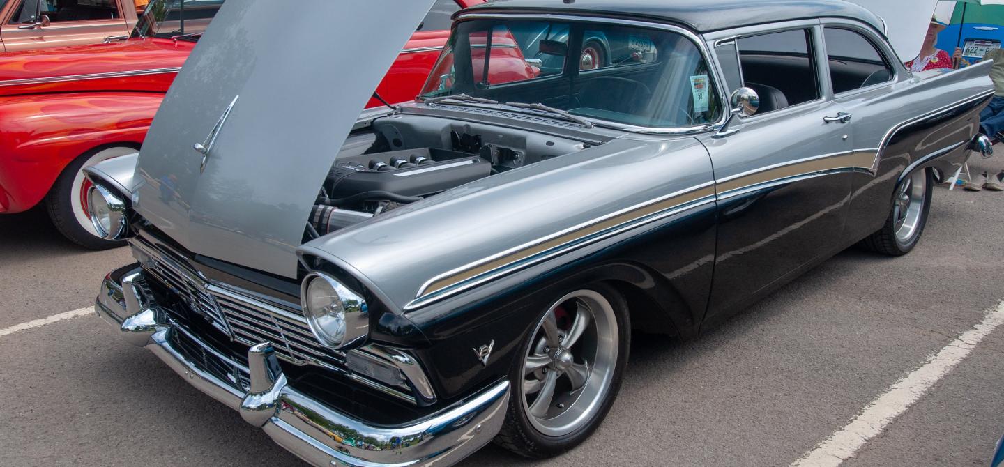 Classic Meets Coyote Under The Hood Of This 1957 Ford 300