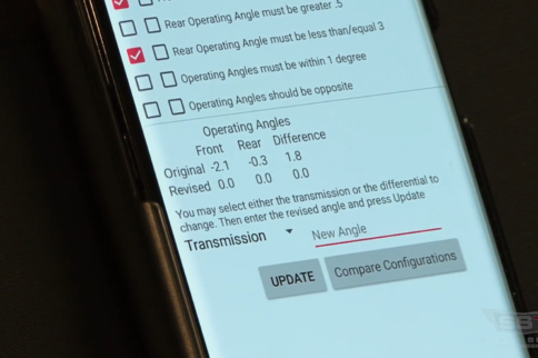 Slick Transmission App Makes Setting Your Driveline Angle Easy