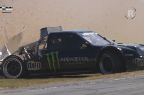 Video: 900-HP RS200 Crashes Heavily At Goodwood!