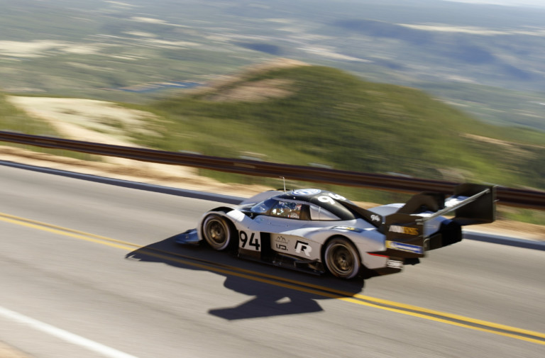 Video: Helicopter Footage of the I.D. R's Record Lap at Pikes Peak