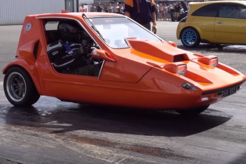 Microcar Madness: A Bond Buggy With A Boosted Hayabusa Engine