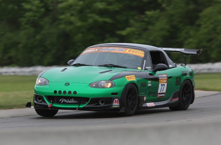Supercharged Miata Battles Turbo Miata At Toronto Motorsports Park