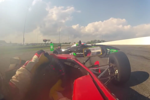 Video: Target Fixation Causes A High-Speed Collision In Formula Car