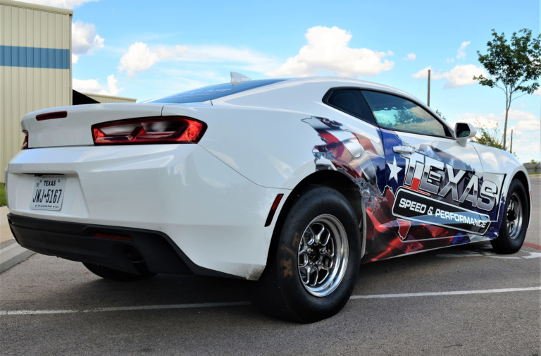 Texas Speed All Motor Gen 6 Camaro Cranks Out 9-Second Pass