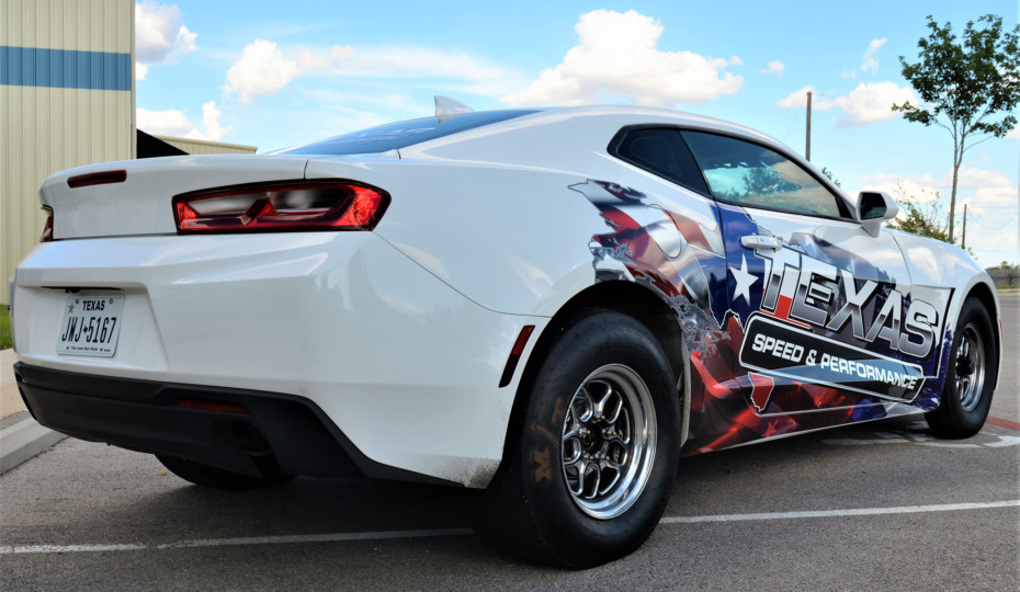Texas Speed All Motor Gen 6 Camaro Cranks Out 9-Second Pass