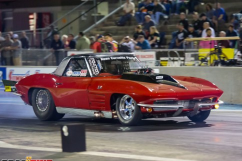 Street Outlaws Star Shannon Poole's 1964 Corvette "Red Bull"