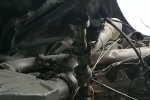 Video: Power Driven Diesel Drag Truck Engine Explosion