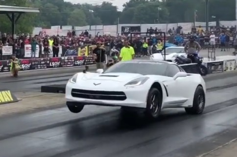 C7 Stingray Sets New 8-Second Record At LS-Fest