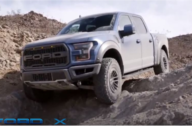 F-150 Raptor Can Climb Over Obstacles On Its Own With Trail Control