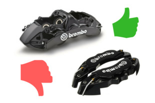 Here's Why You Shouldn't Go Along With The Caliper Cover Fad
