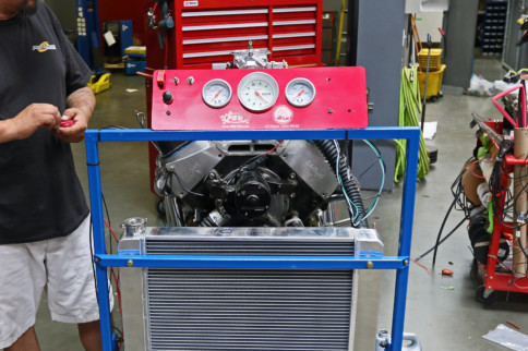 PRW Engine Test Stand Packs Big Function Into A Tiny Footprint