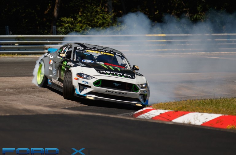 Vaughn Gittin Jr. Destroys Tires For 12+ Miles On The Nürburgring