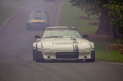Video: 330-HP/2,100-LB Mazda RX-7 Dances At The Leadfoot Festival!