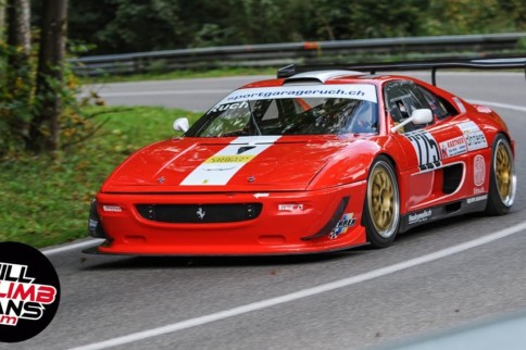 Video: Ferrari F355 Hillclimber Boasts A 520-HP, LMP-Style V8!