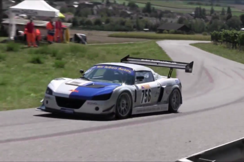 Video: Watch This 420-HP/1,750-LB Opel Speedster Blitz The Hillclimb